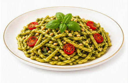 Trofie al pesto trapanese